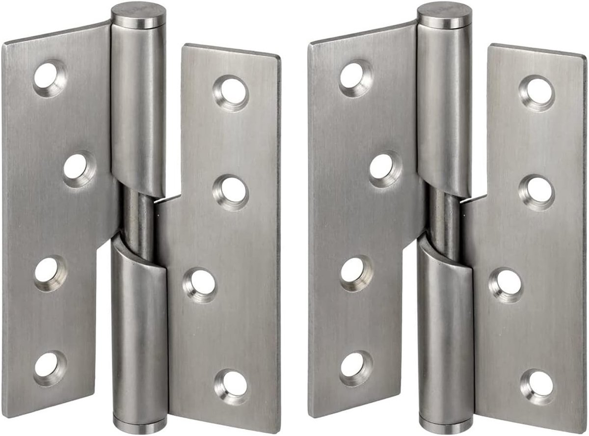 Rising Butt Scharnieren voor Deuren - Lift Off Hinge 100mm Links - Duurzame Deurscharnieren voor Efficiënte Installatie