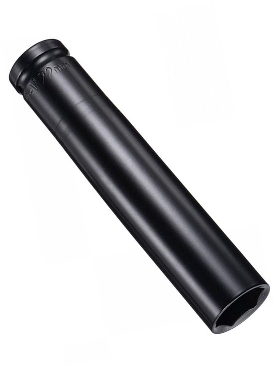 1/2 Drive 22mm Diepe Impact Socket, Verhit CR-V Staal 6 Lengte, 6-Punt