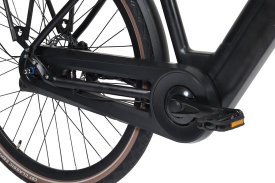 Altec Ciro - Elektrische Stadsfiets - Elektrische Damesfiets - Voorwielmotor - 7 Versnellingen - Hydraulische schijfremmen - 28 inch - 50 cm - Blauw van Altec — afbeelding 2