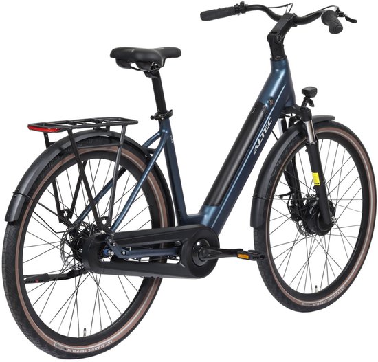 Altec Ciro - Elektrische Stadsfiets - Elektrische Damesfiets - Voorwielmotor - 7 Versnellingen - Hydraulische schijfremmen - 28 inch - 50 cm - Blauw van Altec — afbeelding 5