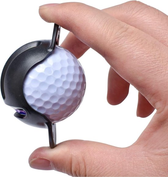 10 Pack Golf Ball Liner Set met 6 Stencils en 4 Kleurmarkers voor Golfaccessoires en Precisie Markeren — afbeelding 2