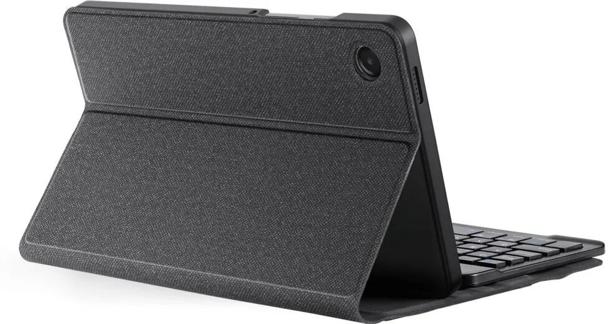 Dux Ducis Toetsenbord Hoes Geschikt voor Samsung Galaxy Tab A11 | Bluetooth 5.0 QWERTY Keyboard | Book Case | Zwart