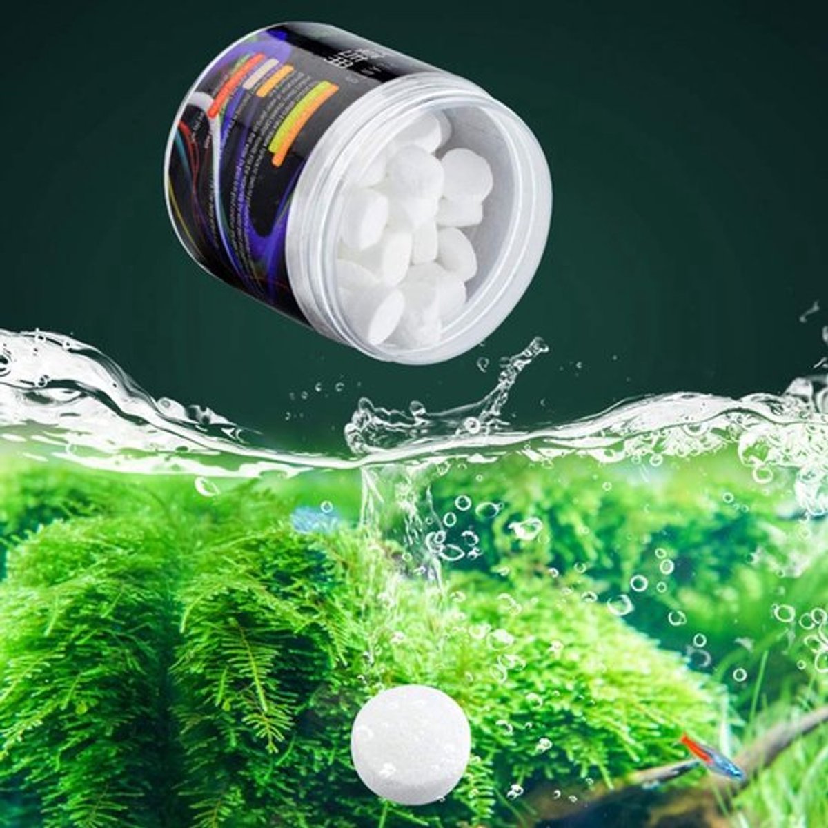 Aquarium Co2 Tablet Aquarium Plant Co2 Aquarium CO2 Tablet, voor Fish Tank Fish Tank Aquarium
