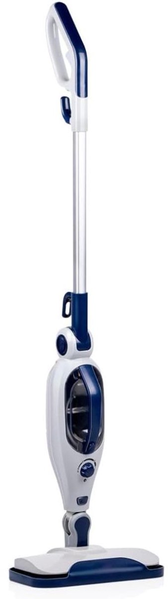 KIRA® Vloerreiniger Elektrische - Snoerloze Elektrische Mop - Vloerreiniger - Wit/Blauw - 7cm x 15cm x 10cm