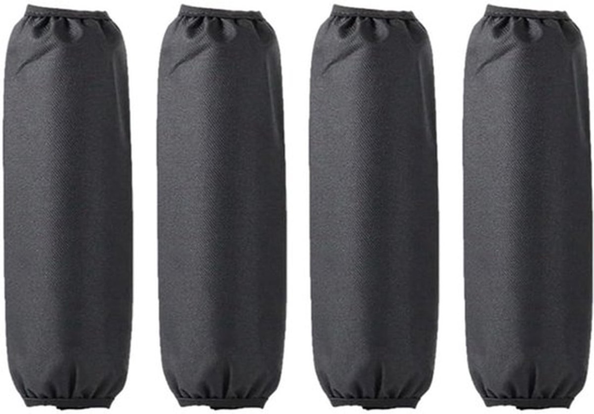 Universele Motorrondschokdempers - Zwarte Nylon Beschermhoes - Water- en Stofdicht 27cm/35cm