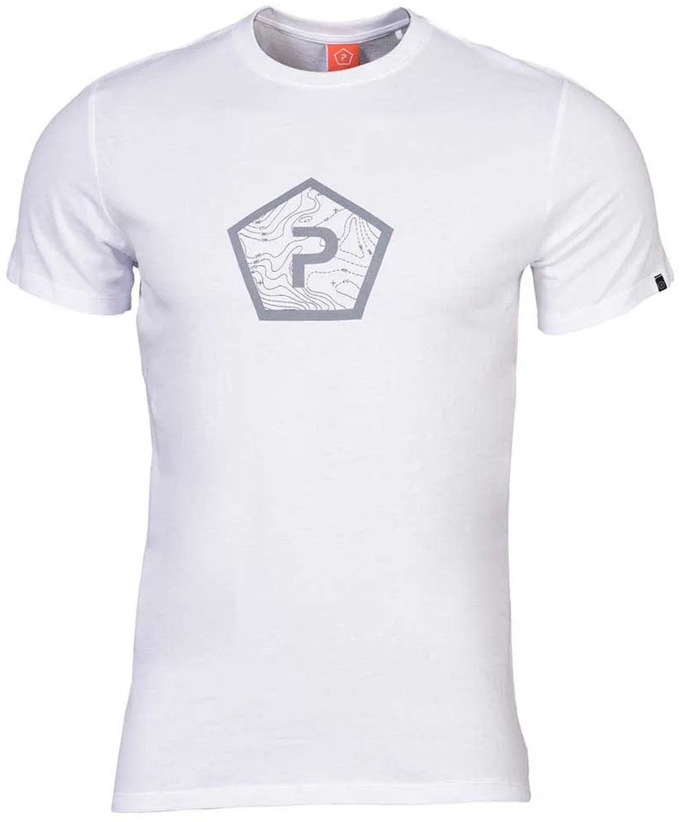 Pentagon Ageron Shape T-shirt Met Korte Mouwen Wit XS Man