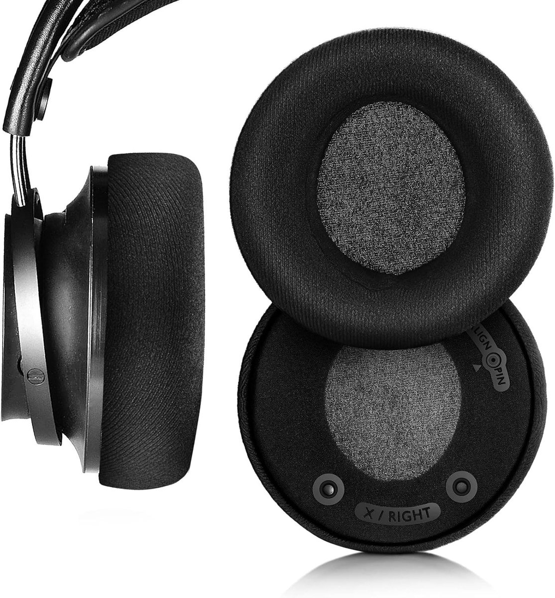 Comfortabele oorkussens voor audiokoptelefoons - vervangende pads voor Fidelio X2HR, X1 en X3