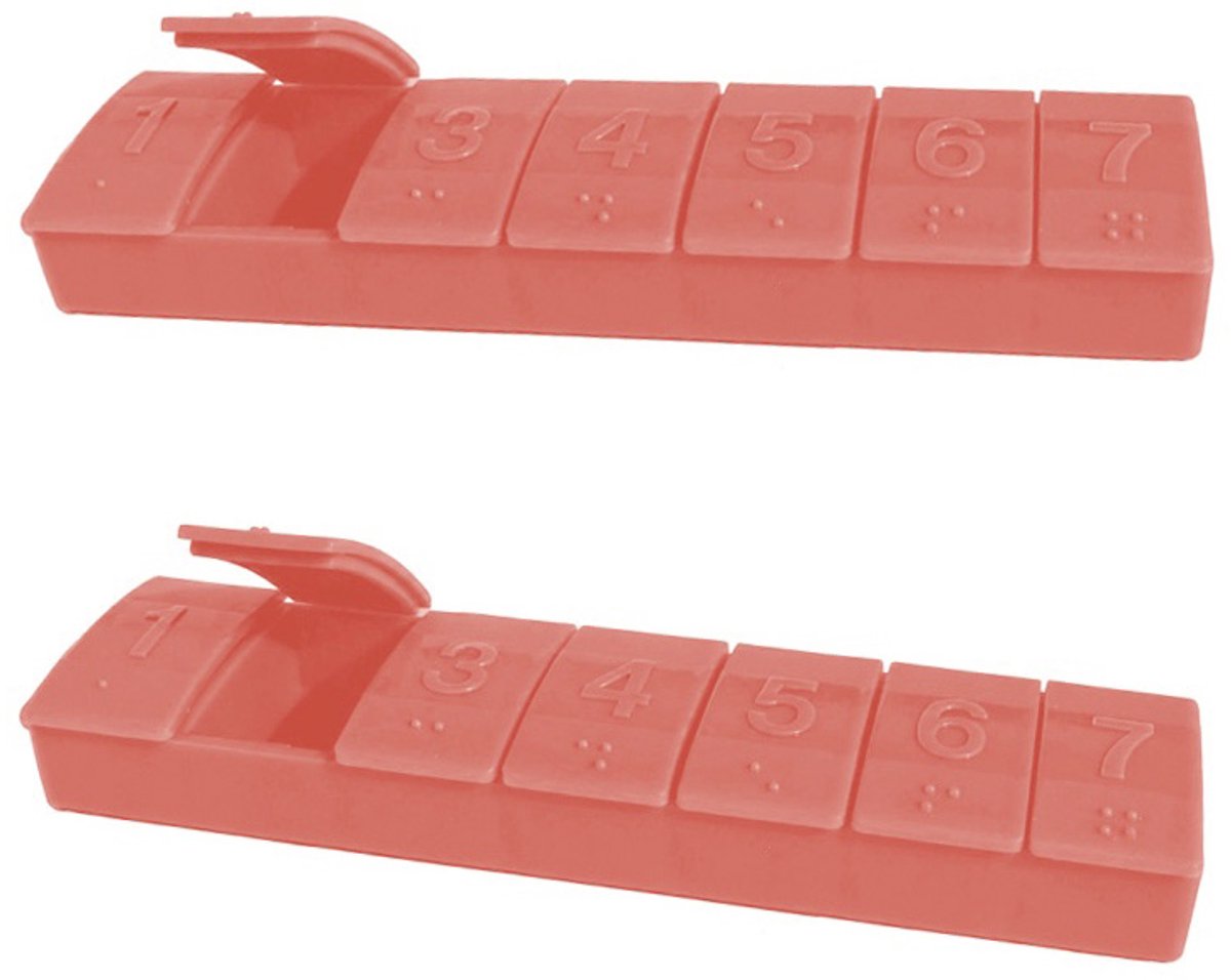 Tupperware pillendoosjes set van 2