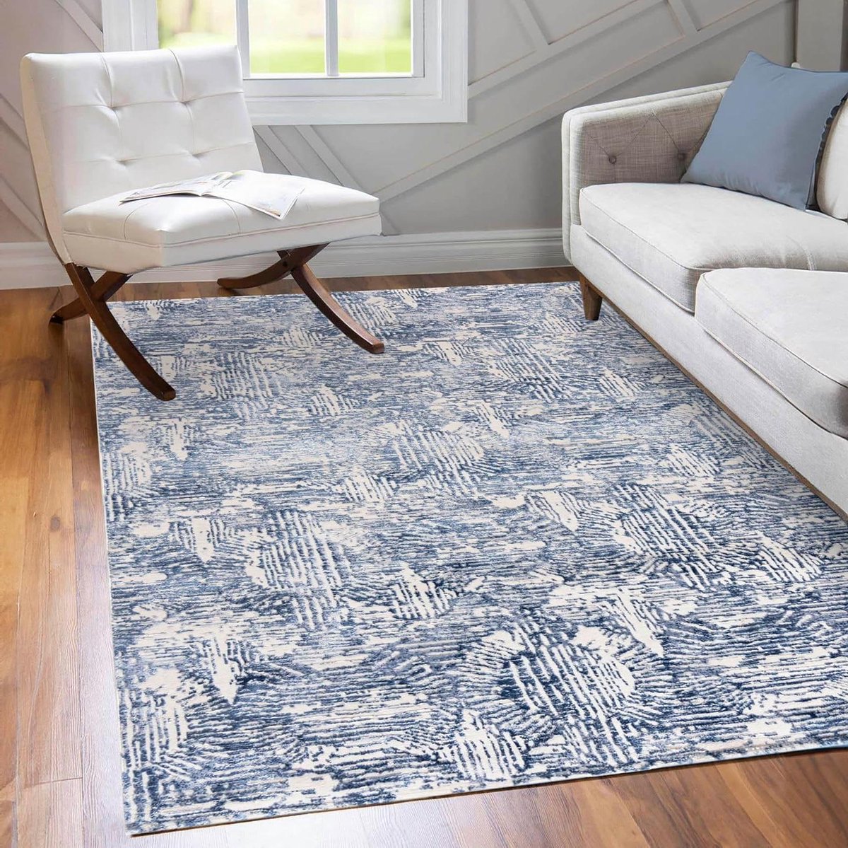 Geometrisch Vloerkleed - Abstract Tapijt - Woonkamer Inrichten - Geschikt voor vloerverwar