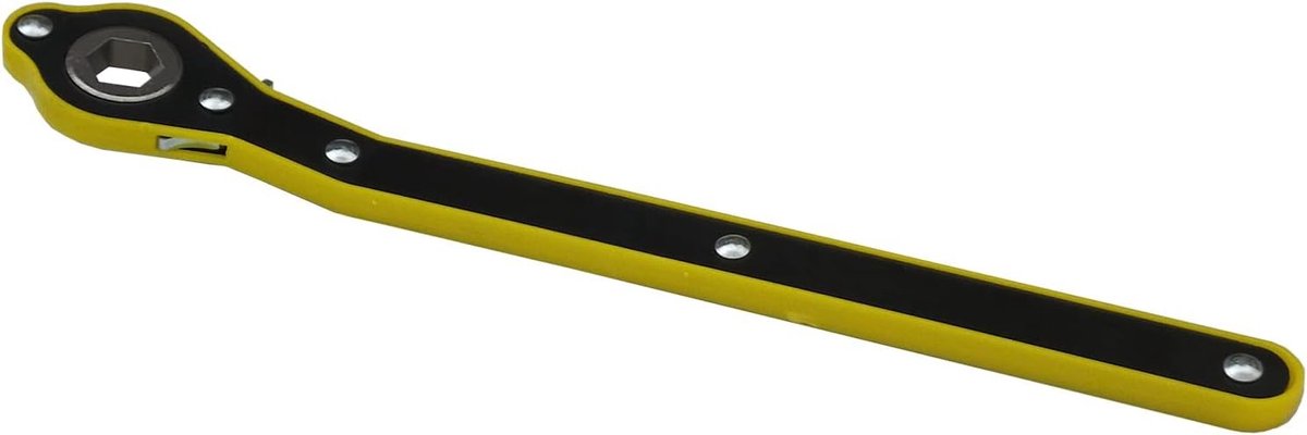 360° Draaibare Sleutel voor Auto's - Efficiënte Scissor Jack Lift met Snelle Handgreep en Steeksleutel voor Bandenwissel en Onderhoud