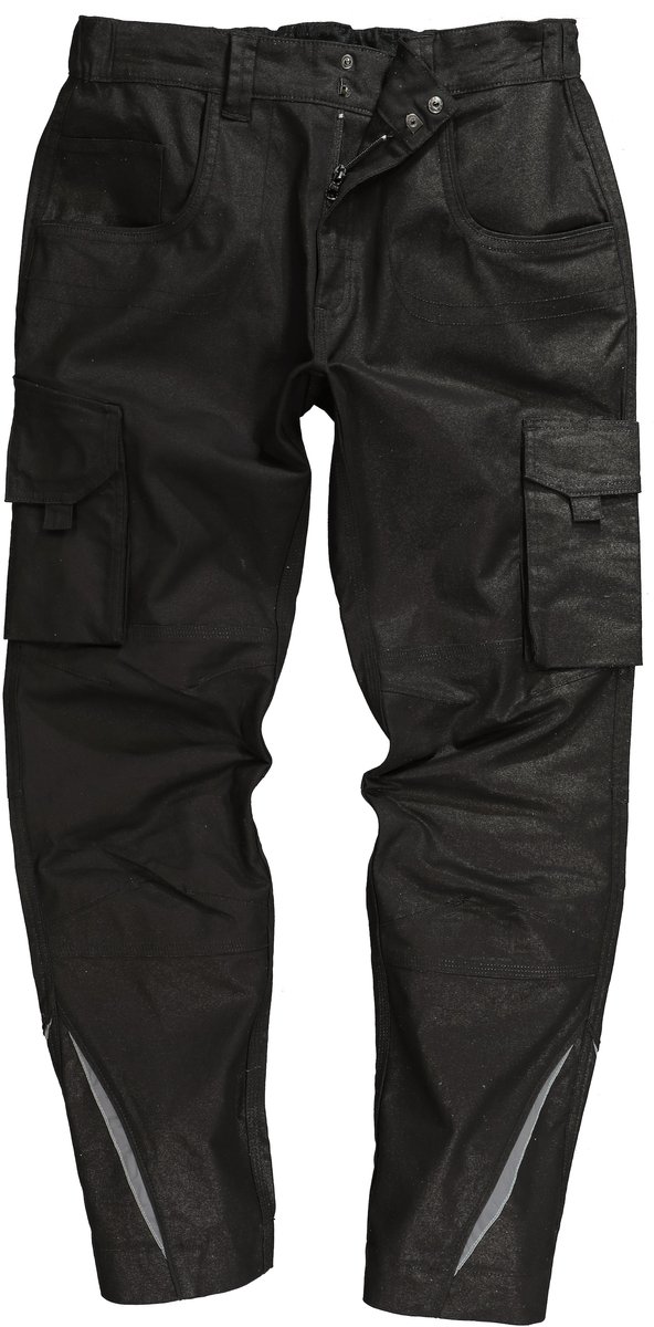 JP 1880 - Heren - Werkbroek FLEXNAMIC® werkkleding multifunctionele zakken - Zwart - Maat 26