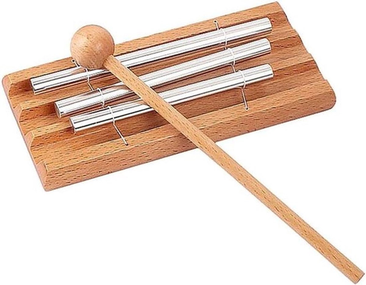 Energiebel - Meditatieklasbel - Met Slagger - Voor Gebed, Yoga of Leraren - Klasbeheer - Geschikt voor - Diverse Gelegenheden - Zilverkleurig.