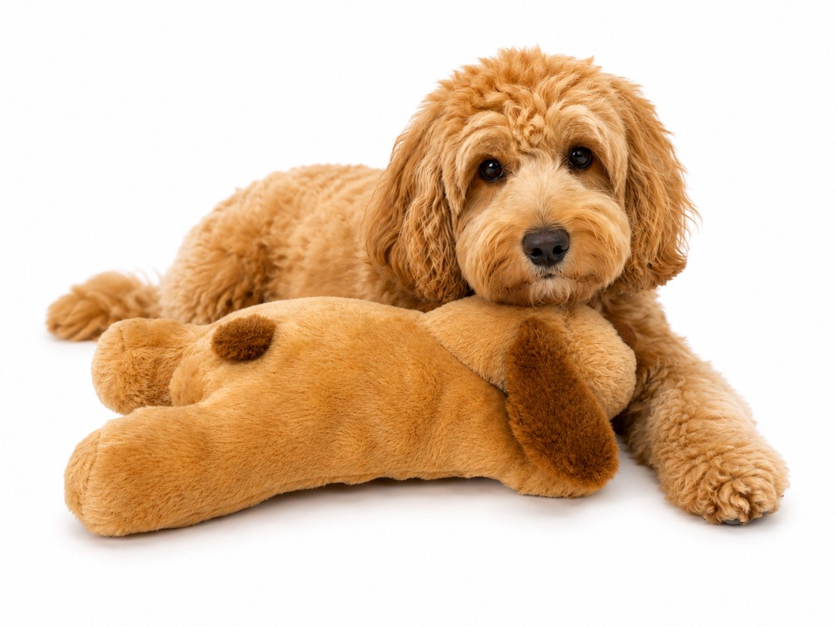 LG ZoeZo Knuffel met Hartslag - Puppy Knuffel Hond thumbnail 5