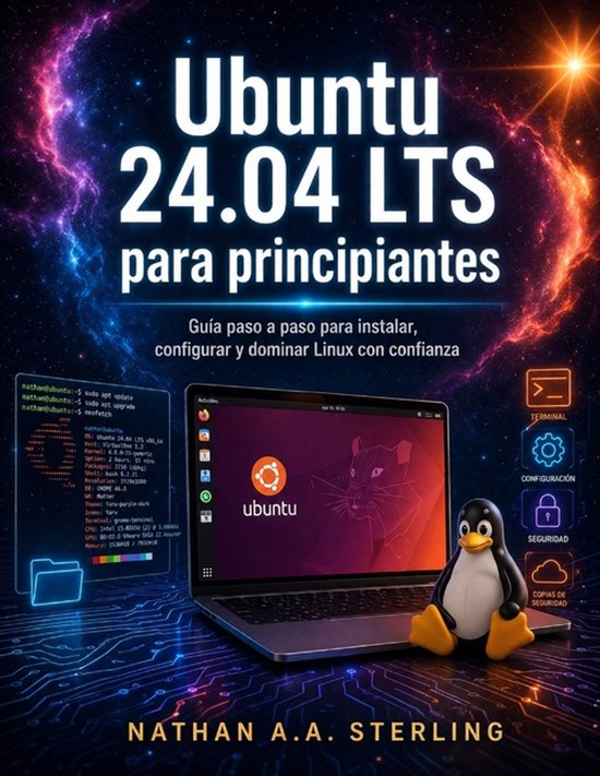 Ubuntu 24.04 LTS para principiantes - cover