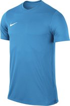 Nike Park VI SS Teamshirt Junior Sportshirt - Maat 140  - Unisex - blauw Maat M - 140/152