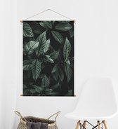 Textielposter / Schoolplaat Bladeren 9 |  60 x 80 cm | PosterGuru
