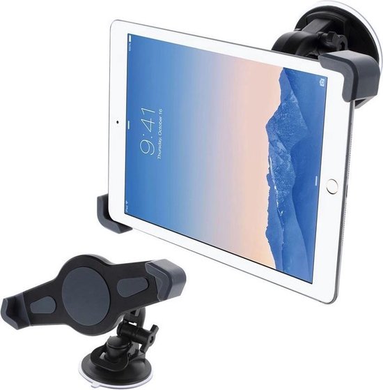Shop4 - iPad Air 2 Autohouder Houder Zwart |