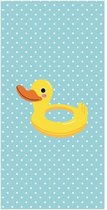 Clarysse Ducky - Strandlaken - 70x140 cm - Blauw