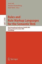 Rules and Rule Markup Languages for the Semantic Web