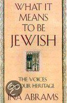 What It Means to Be Jewish