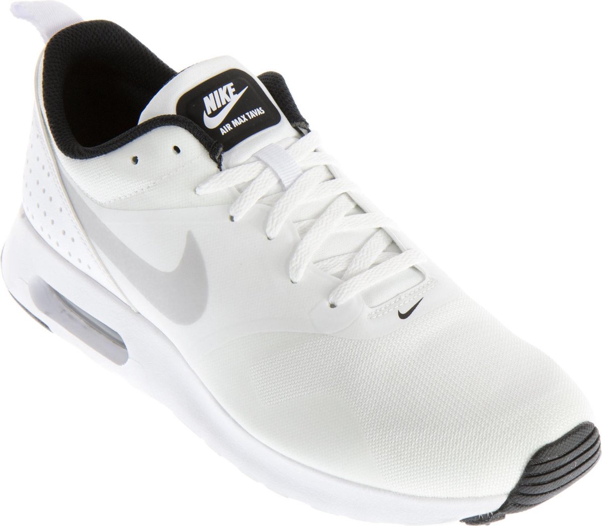 Nike Air Max Tavas Sneakers - Maat 41 - Mannen - wit/zwart/grijs | bol.com