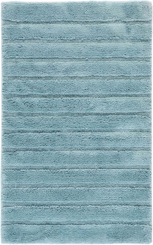 Casilin California - Tapis de bain antidérapant - Bleu glacier - 60 x 100  cm | bol.com