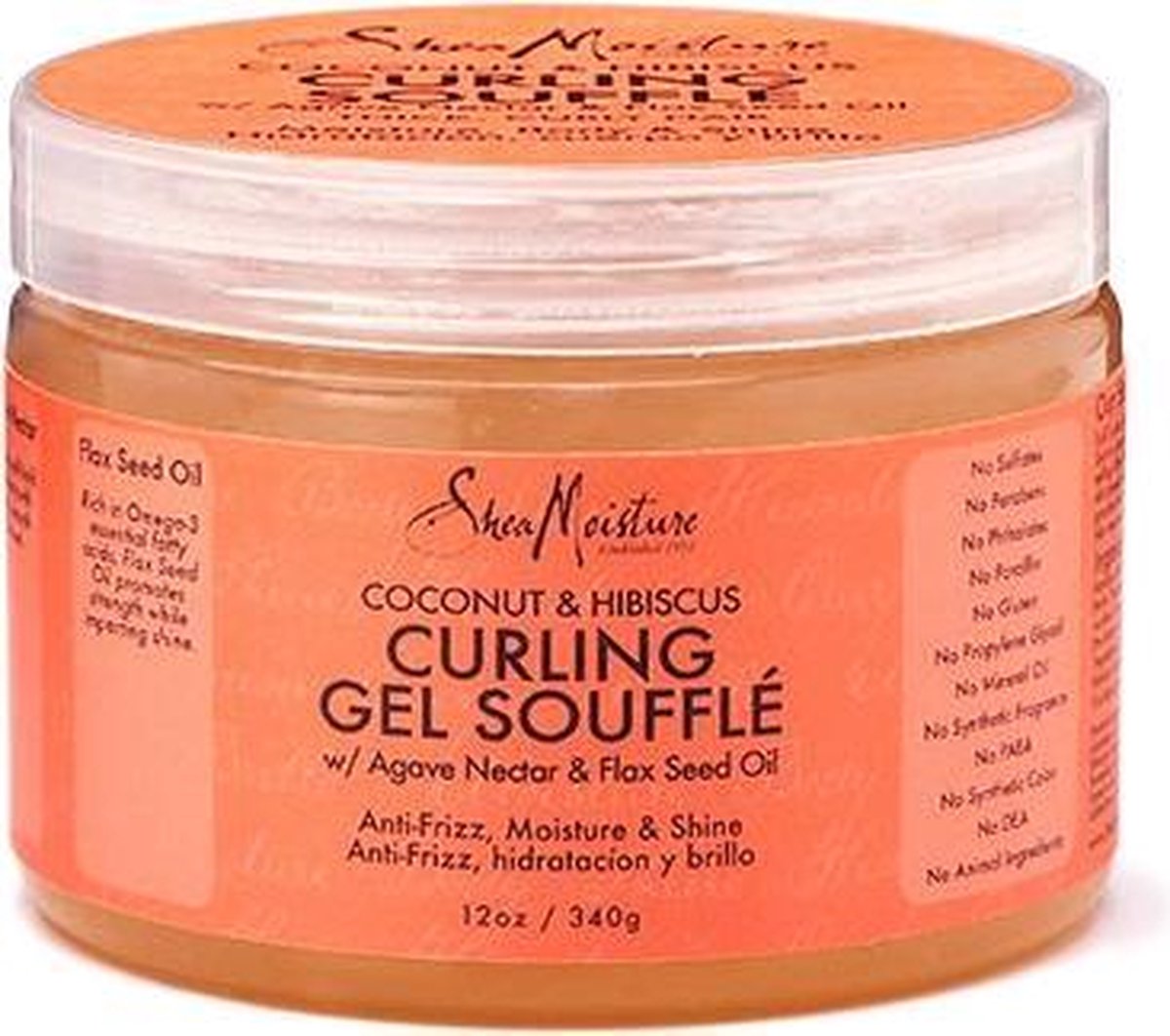 Shea Moisture Coconut & Hibiscus Curling Gel Souffle 355 ml