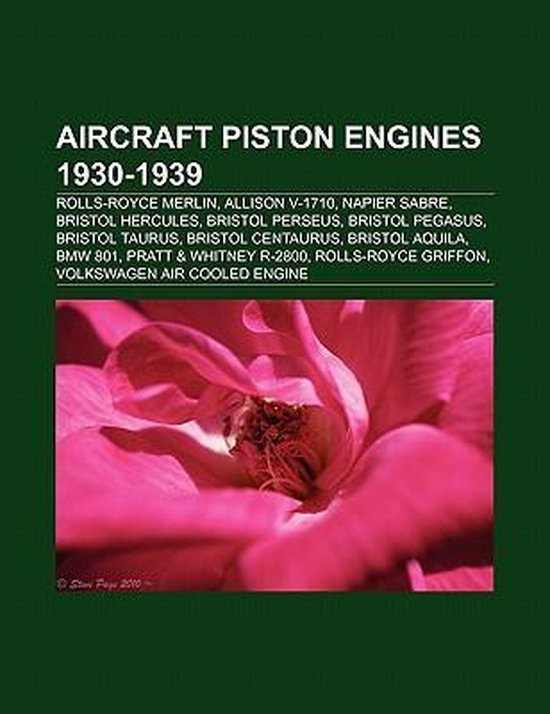 Aircraft piston engines 1930-1939 - cover