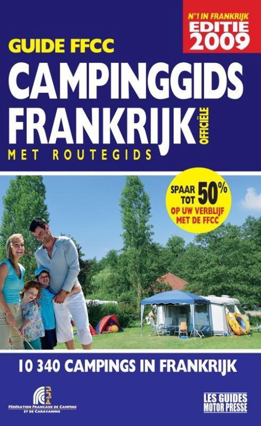 Cover van het boek 'Campinggids FFCC Frankrijk 2009' van  Nvt