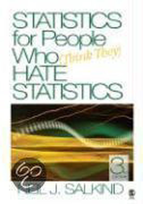 Statistics for People Who (Think They) Hate Statistics - cover