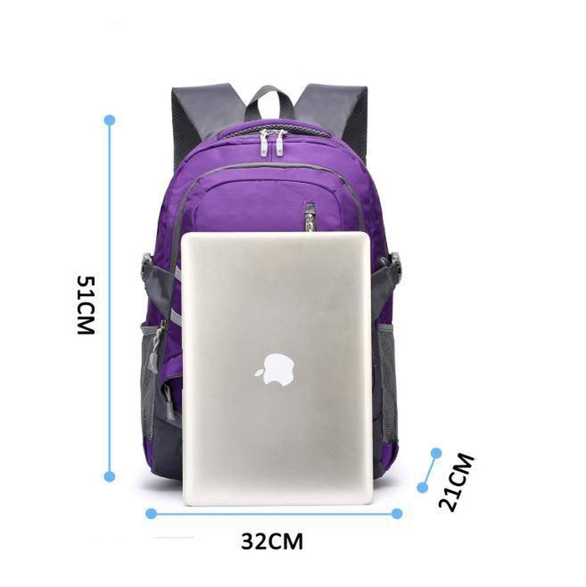 Schooltas Voor Meisjes en Jongens - Laptoprugzak 15,6 inch met  USB-oplaadpoort... | bol