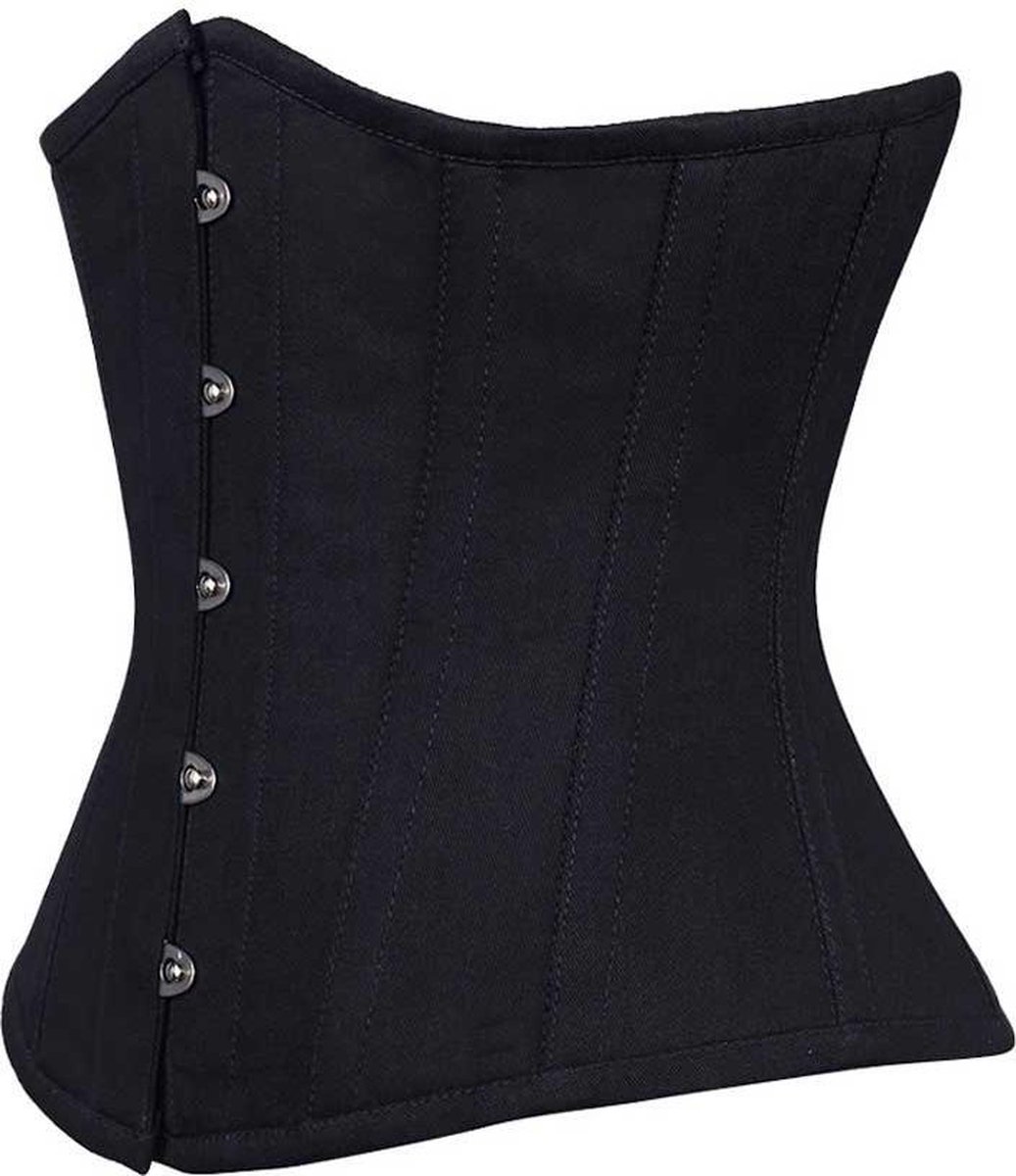 Attitude Corsets Attitude Corsets - Olímonë Underbust korset - Zwart