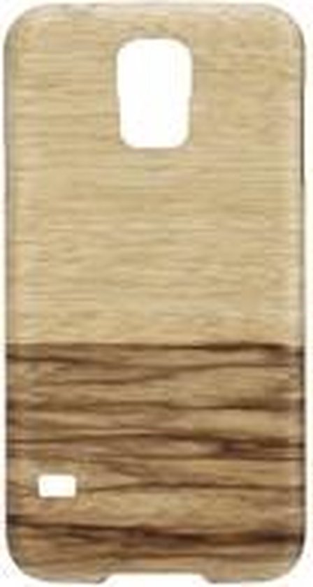 Man&Wood Back Case Echt Hout - Geschikt voor Samsung Galaxy S5 / S5 Neo - Terra