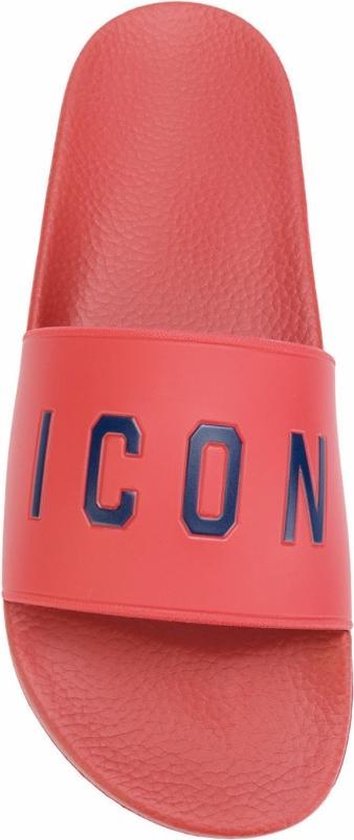 Dsquared2 Slippers Icon Rood maat 39 | bol.com