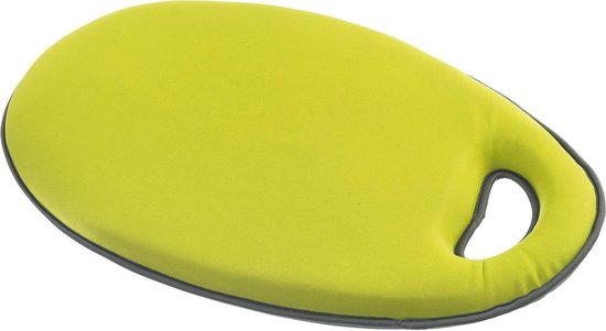 Coussin d'assise Nature Kneeling - Genouillères - 31x52x5 cm Vert Lime
