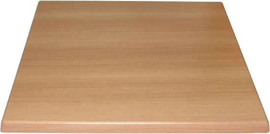 Bolero - gelamineerd/spaanplaat tafelblad 60x60 cm Beuken |
