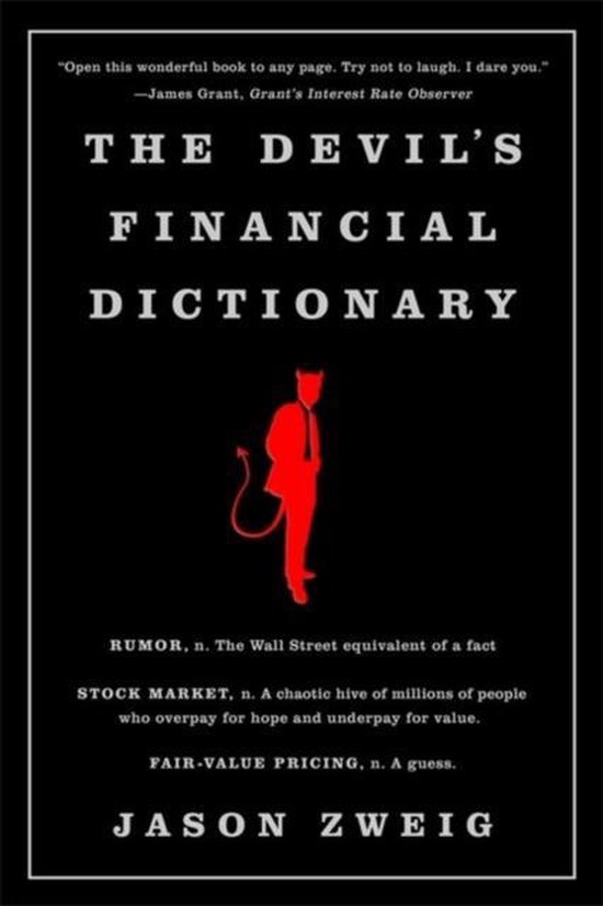 Boek cover The Devils Financial Dictionary van Jason Zweig (Paperback)