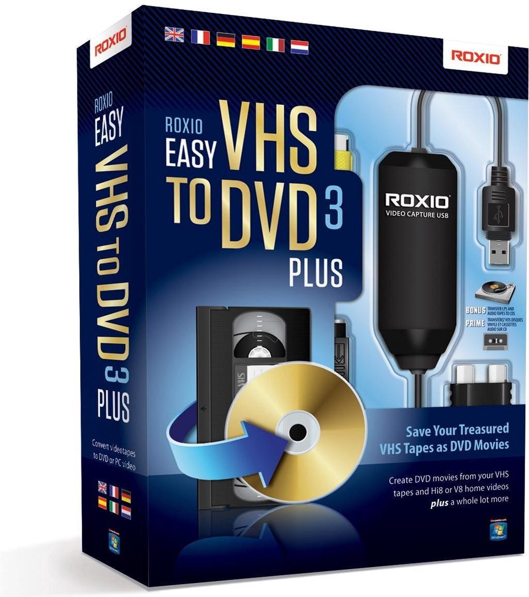 Roxio Easy VHS to DVD Plus 4.0.4 SP9 download the new for mac