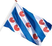 Friese provincie vlag 225 x 150 cm