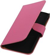 Bookstyle Wallet Case Hoesjes voor HTC Desire 526 / Plus Roze