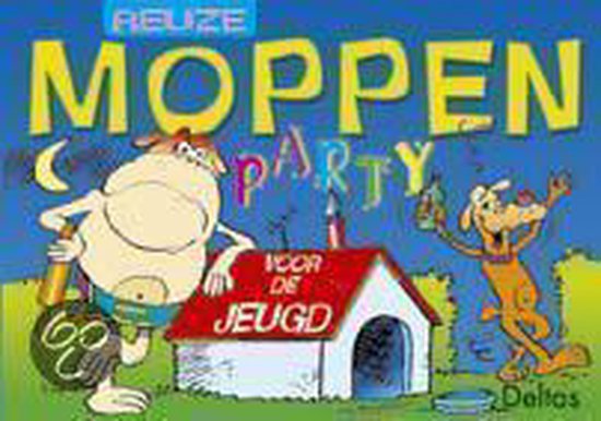 Cover van het boek 'Reuze moppenparty voor de jeugd'
