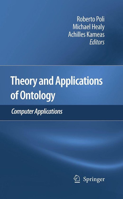 Theory and Applications of Ontology: Computer Applications - cover