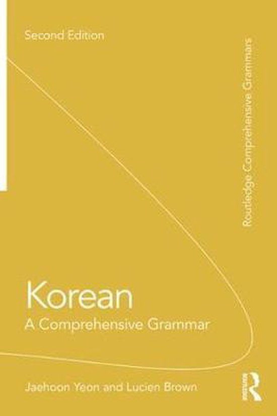 Routledge Comprehensive Grammars- Korean - cover