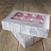 FunCakes Taartdoos -Pure- 36x25x8cm pk/2