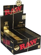 RAW BLACK KING SIZE  SLIM BOX/50 rOLLING PAPERS