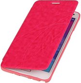 Easy Booktype hoesje voor Galaxy Note 4 N910F Roze