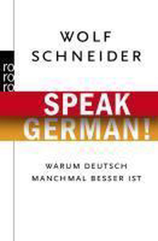 Speak German! - cover