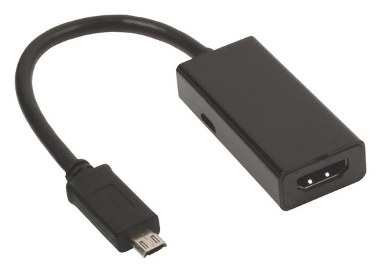Valueline MHL HDMI micro USB B m/f bol