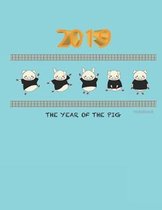 2019 the Year of the Pig Notebook