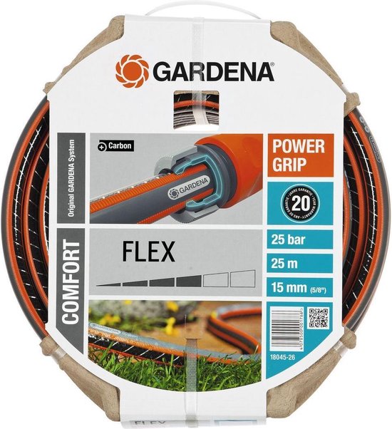 GARDENA Comfort FLEX Tuinslang - 15 mm (5/8") - 25 meter | bol.com